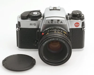 Leica R5 Germany Chrome with Summicron-R 2/50mm - Image 1 of 4