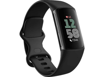 GA05183-EU CHARGE 6 OBSIDIAN BAND/BLACK ALU CASE - Bild 1 von 2