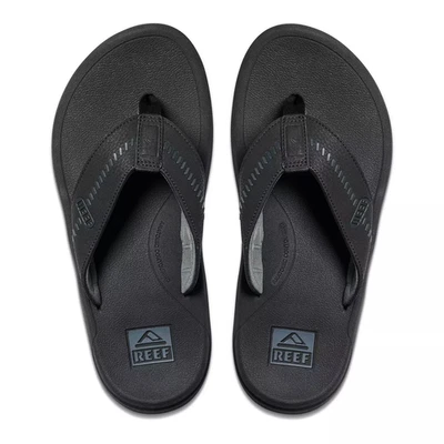 Sandalias chanclas REEF Swellsole Rover para hombre negras cómodas soporte para arco talla 8 Foto 1 de 4