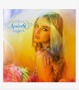 Addison Rae Addison SIGNED AUTOGRAPHED VINYL LP Presale - Imagen 1 de 1