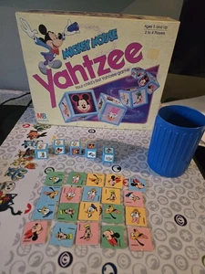 Yahtzee - Disney Mickey Mouse - Milton Bradley Spiel - Komplett - Vintage 1988 - Bild 1 von 6
