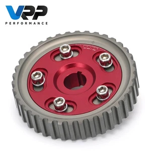 Adjustable Cam Gear Pulley For D15 D16 Series 96-00 Engine SOHC D16Y7 D16Y8 Red - Picture 1 of 14