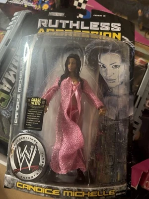 Figura de acción Jakks WWE Ruthless Aggression 2006 Candice Michelle serie 26 Foto 1 de 2