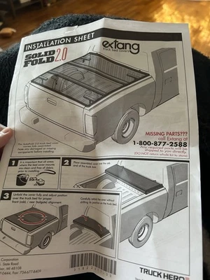 cubierta caja camión Foto 1 de 4