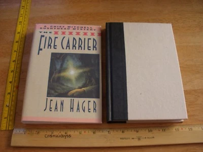 Fire Carrier by Jean Hager HardCover/DJ *SIGNED* 1st Edition 1st Print Excellent Foto 1 de 4