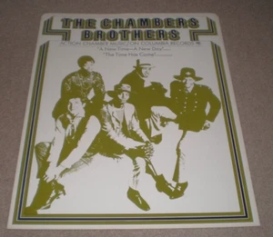 The Chambers Brohers Columbia Records VINTAGE LP Bin Divider Card - Picture 1 of 2