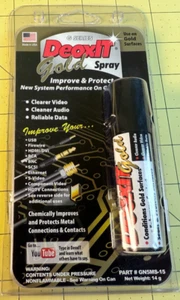 DeoxIT Gold GN5MS-15 Mini-Spray, Contact Cleaner/Enhancer/Protector G Series 14g - Picture 1 of 8