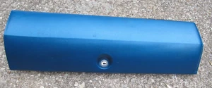 1968-1969 Plymouth Dodge B-Body Glove Box Door w/ hinge lock Road Runner BLUE - Picture 1 of 7