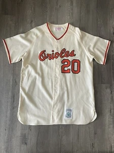 Mitchell & Ness The Cooperstown Collection Orioles Jersey #20 Men’s XL 100% Wool - Picture 1 of 23