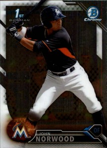 2016 Bowman Chrome Prospects John Norwood #BCP27