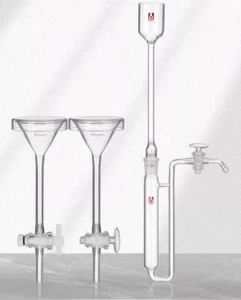 Premium Cadmium Reduction Glass Set for Soil Testing in Chemistry Lab - Picture 1 of 12