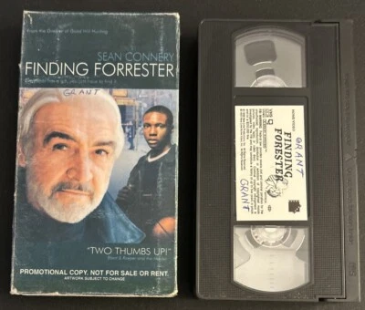 Finding Forrester VHS Sean Connery F. Murray Abraham Anna Paquin Busta Rhymes - Image 1 of 4