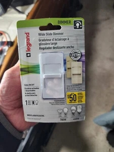 Legrand Pass Seymour WSCL450TCCCV4 Wide Slide Dimmer Single Pole New - Picture 1 of 4