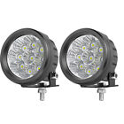 2X 3.5" Round Led Spot Light Pods Work Flood Driving Fog Lamp Off Road 4Wd Truck