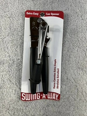 NEW Swing-A-Way Can Opener Black Extra Easy - Image 1 of 4