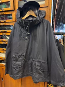 Royal Navy Ventile Deck Windproof Smock 1970/80's old stock Large coat vintage - Picture 1 of 4