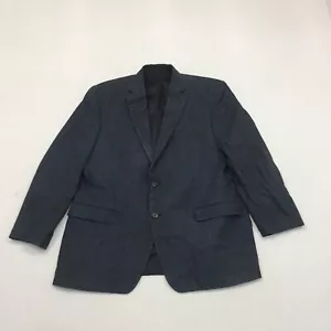 Lauren Ralph Lauren Blazer Sakko Herren 44 In Anzugjacke Wolle Seide Mix Blau - Bild 1 von 12