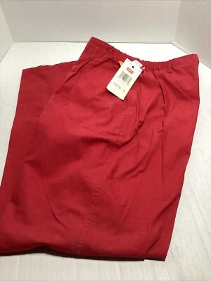 Винтажный Levi's докеры брюки, женщин 8, красный, W 28, Ins 31, хлопок, Org ярлыки - Изображение 1 из 3