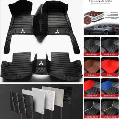 For Mitsubishi Endeavor-Galant-Lancer-Mirage-Outlander Car Floor Mats All Series - Imagem 1 de 4
