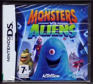 Nintendo DS Monster vs. Aliens (2009), brandneu & Nintendo werkseitig versiegelt - Bild 1 von 2