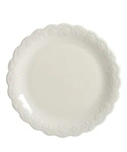 Set of Four (4) Pioneer Woman ~ TONI ~ Linen ~ 8.5" ~ Stoneware Salad Plates - Picture 1 of 9