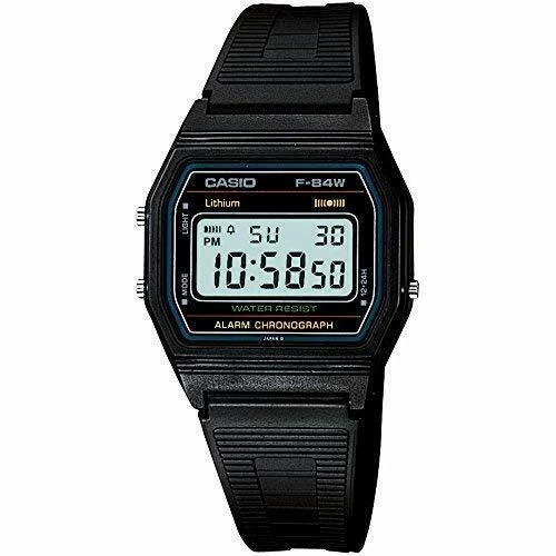 Casio F84W1 Black Men's Watch - F84W1