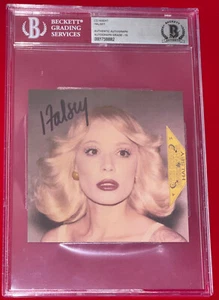 Halsey "The Great Impersonator" BLONDE CD Signed Auto Card Beckett BAS MINT 10 - Picture 1 of 3