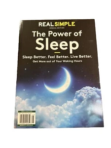 Sleep Power Of Special Edition Real Simple Magazine 2022 Sleep Better Health NEW - Picture 1 of 3
