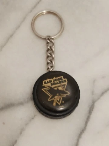 SAN JOSE SHARKS VTG KEYRING Cover