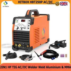 HITBOX 200AMP Aluminum HF TIG AC DC TIG Welding Machine Inverter TIG Welder 240V - Picture 1 of 12