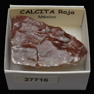 CALCITA Roja (Mexico) #27716/ Red calcite - Imagen 1 de 1
