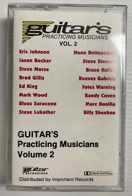 Guitar’s Practicing Musicians Vol II Cassette Tape 88561-5037-4 Guitar Rec 1991 - Image 1 of 4