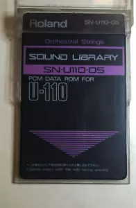 Roland Sound Library Card SN-U110-05 - Picture 1 of 1