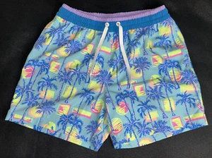 Chubbies gefütterte Badeshorts Gr. Medium Palmen 5,5 Schrittlänge - Bild 1 von 8