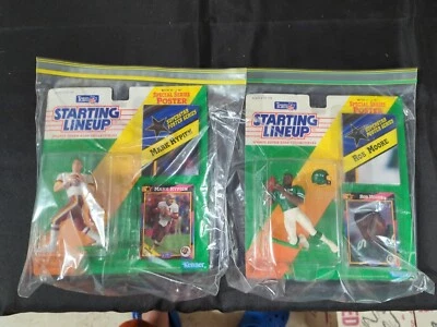 ¡De colección 1992 alineación inicial Mark Rypien y Rob Moore NFL con póster! Clean See Pic Foto 1 de 4