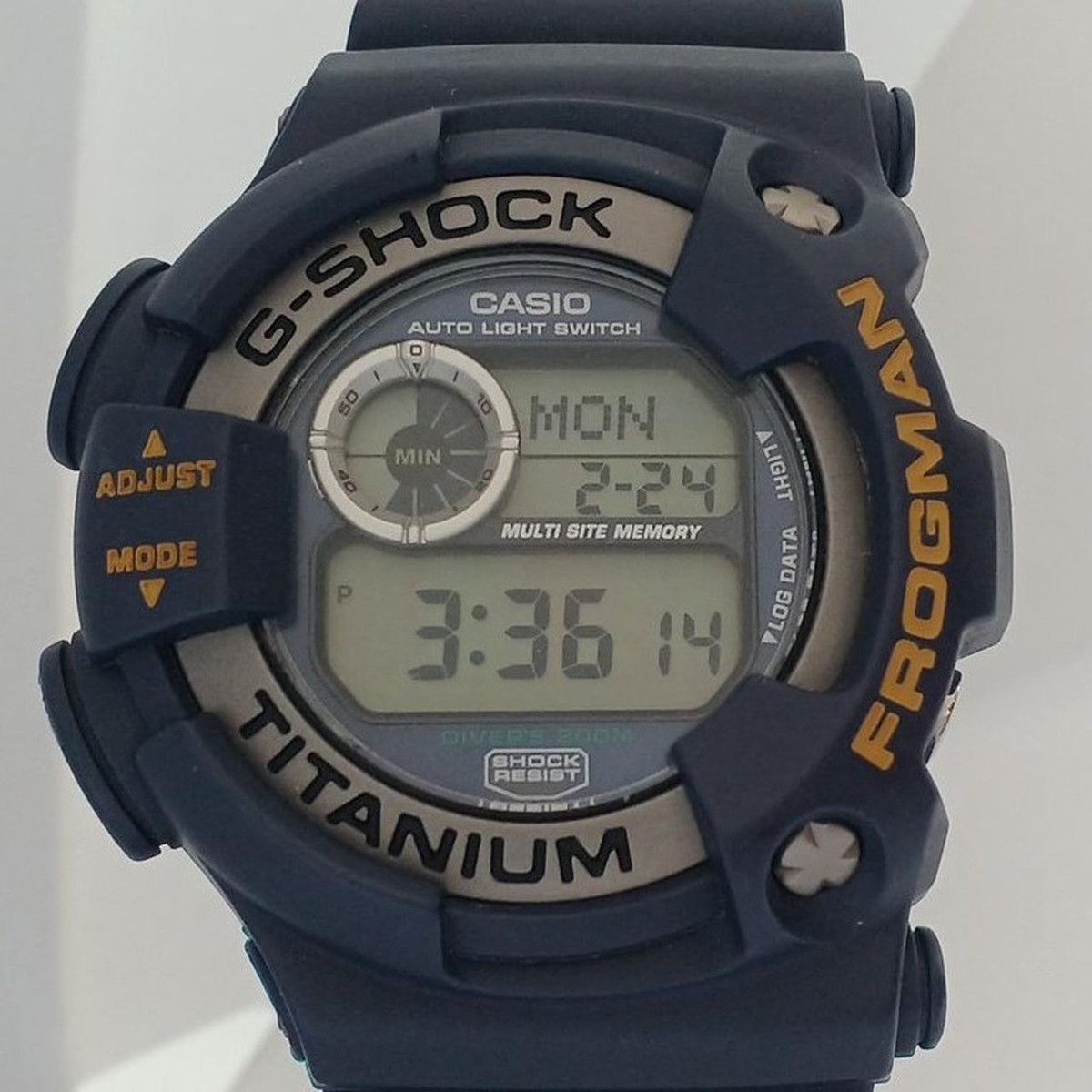 Casio G-SHOCK FROGMAN Titanium Case Wristwatches for sale - eBay Casio G-SHOCK FROGMAN Titanium Case Wristwatches for sale - eBay