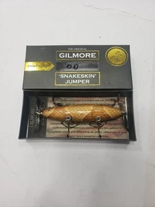 Vintage The Original Gilmore Snakeskin Jumper Medium Sized Multiple Treble Hooks - Picture 1 of 7