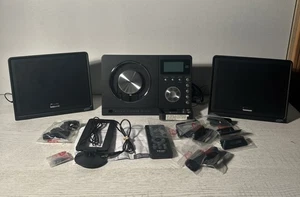 TEAC Micro Hi-Fi System MC-DX32i Subwoofer And Speakers, Remote & Cords TESTED - Picture 1 of 13