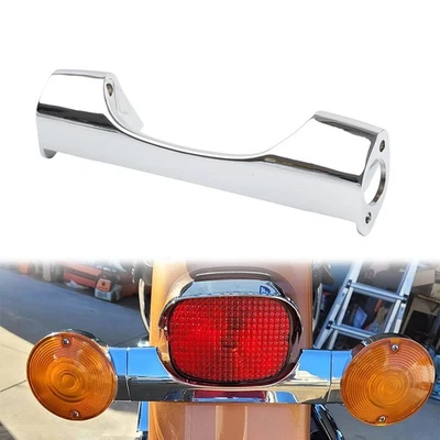 8.25" Short Rear Turn Signal Mount Bracket Chrome For Harley Heritage Softail - Image 1 of 4