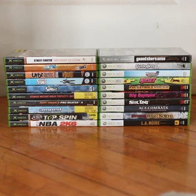 Lot of 20 Xbox & Xbox 360 Games Bundle Untested - Image 1 of 4