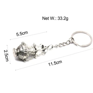 Christian Incense For Burner Keychain Metal Censer Religious Key Ring Jewelry - Picture 1 of 6