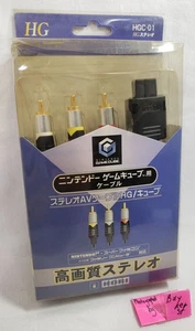 NEW Official HORI SNES N64 GameCube Nintendo 64 COMPOSITE Video AV Cable HG Gold - Picture 1 of 9