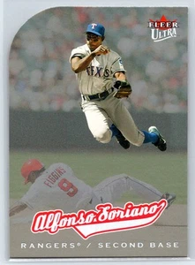 2005 Fleer Ultra Alfonso Soriano Platinum Medallion Parallel /50 Missing Serial - Picture 1 of 2
