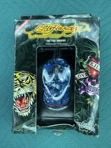 Ed Hardy Tattoo Mouse With Optical Technology New Color Blue - Picture 1 of 10