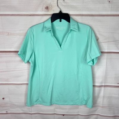 Lady Hagen Top Womens XL Green Hydro Dri Polo Shirt Short Sleeve Collar Golf - Image 1 of 4
