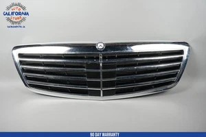 07-09 Mercedes W221 S400 S63 AMG Hood Radiator Grill Grille 2218800483 OEM - Picture 1 of 24