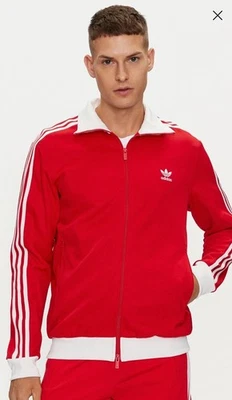 Adidas Originales Clásicos Beckenbauer Conjunto de Traje de Chándal (Chaqueta y Pantalón) Rojo Para Hombre’s M Foto 1 de 4