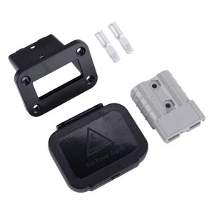 For 50A For Plug Connector Flush Mount Bracket Panel Cover Caravan PART - Picture 1 of 5