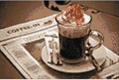 Diamond Painting Zeit für Kaffee (UAB ArtiBalta) NEU/OVP - Bild 1 von 1