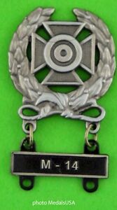 Army Expert Marksmanship Badge M-14 Qualification Attachment Bar
